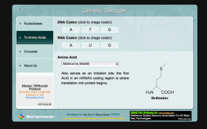 Genetic decoder