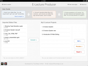 E-lecture producer 2 